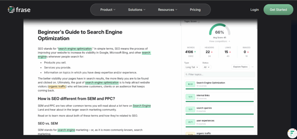best ai seo tool for 2025