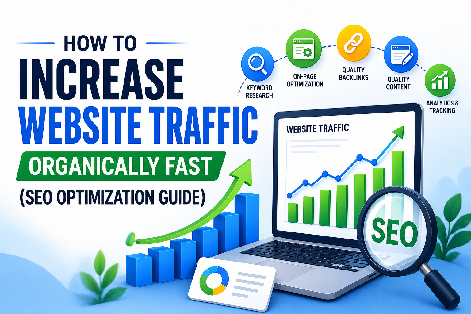 How to Increase Website Traffic Organically Fast (SEO Optimization Guide)